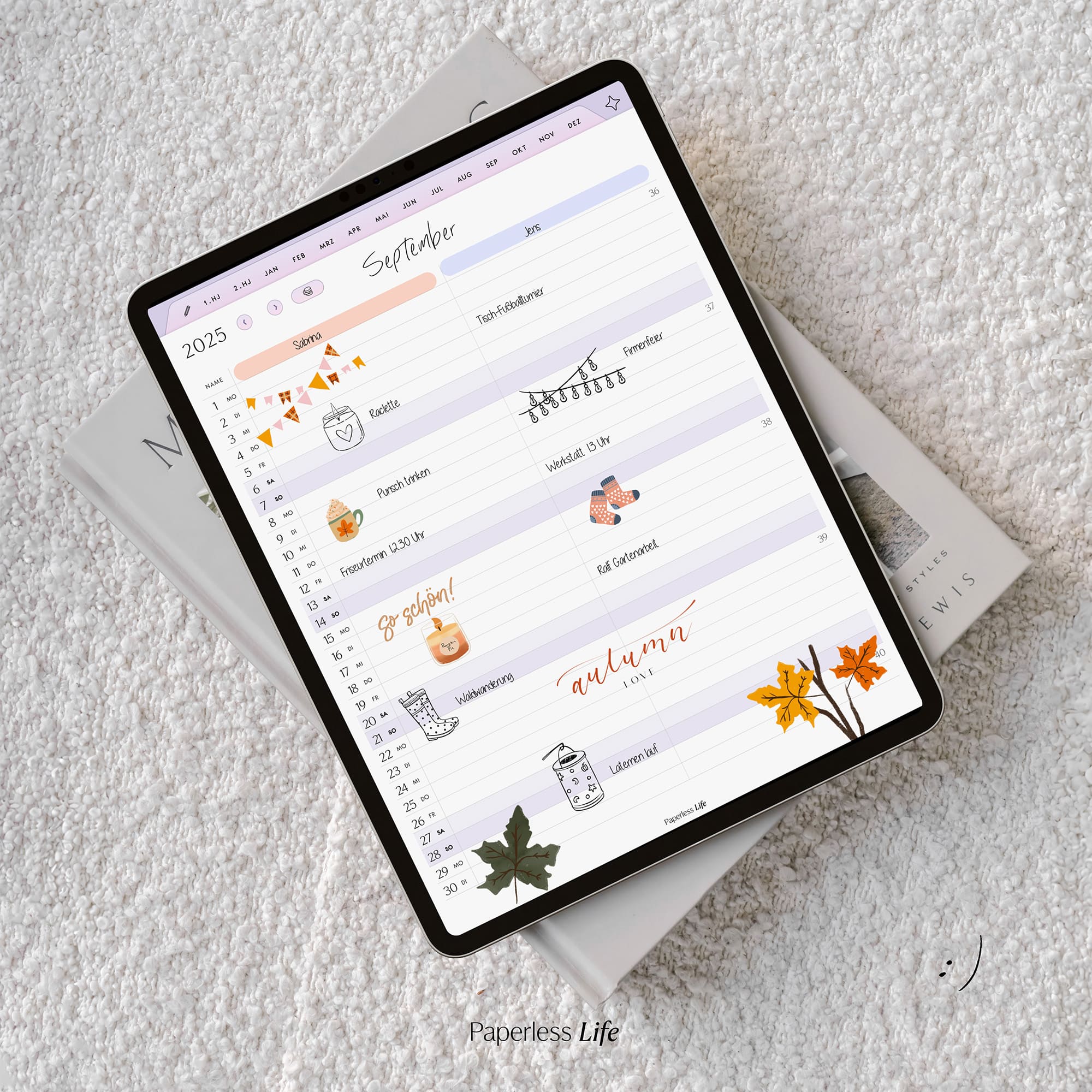 Digitale Sticker | Herbst