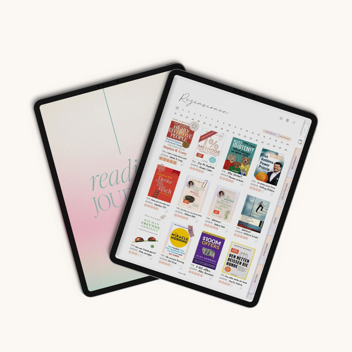 Digitales Reading Journal