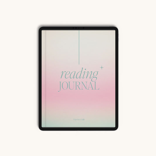 Digital Reading Journal | Goodnotes Book Tracker