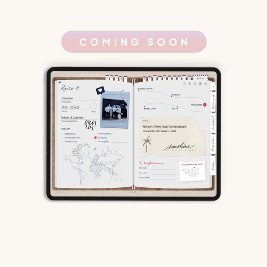 Digitales Reisejournal | Coming Soon