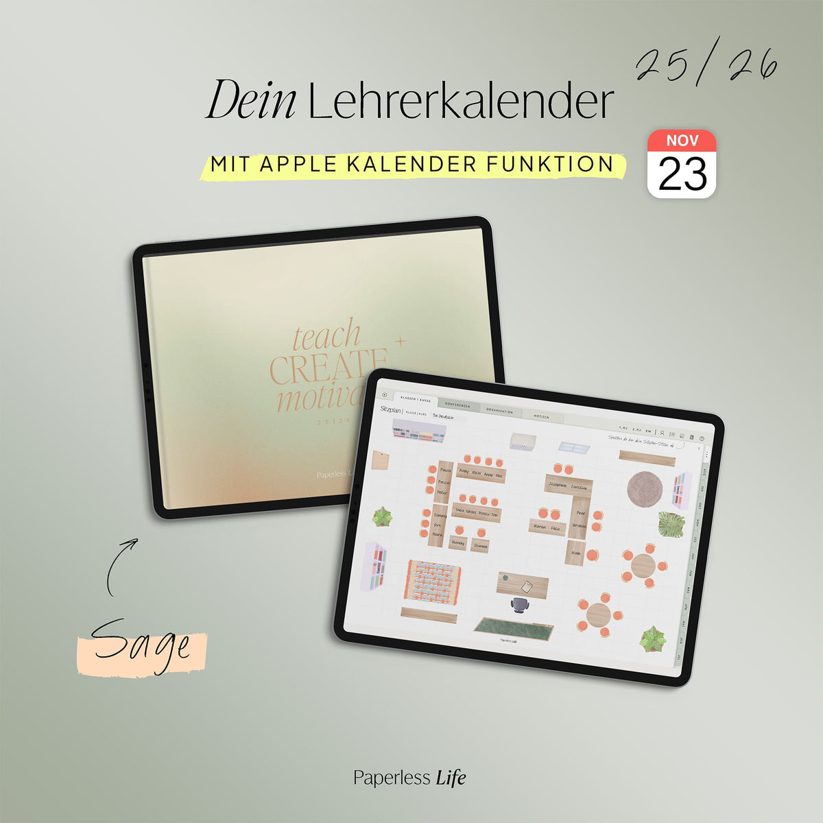 Alle digitalen Lehrerkalender 25/26