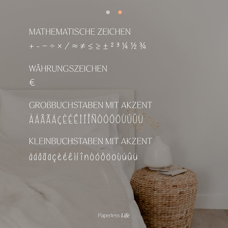 Schriftart „Claro“