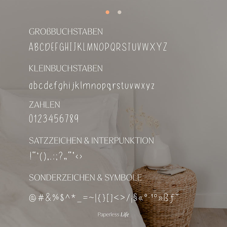 Schriftart „Claro“