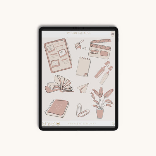 52 Digital Stickers | School's Out