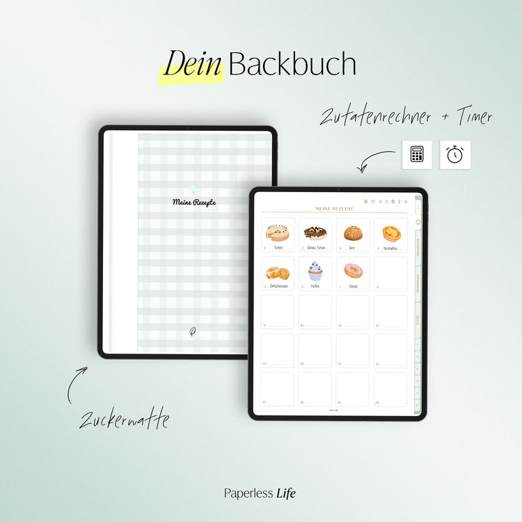 Digitales Backbuch