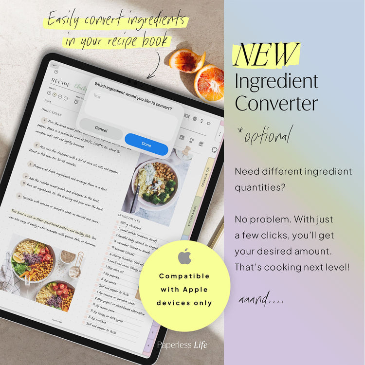 Digital Recipe Book