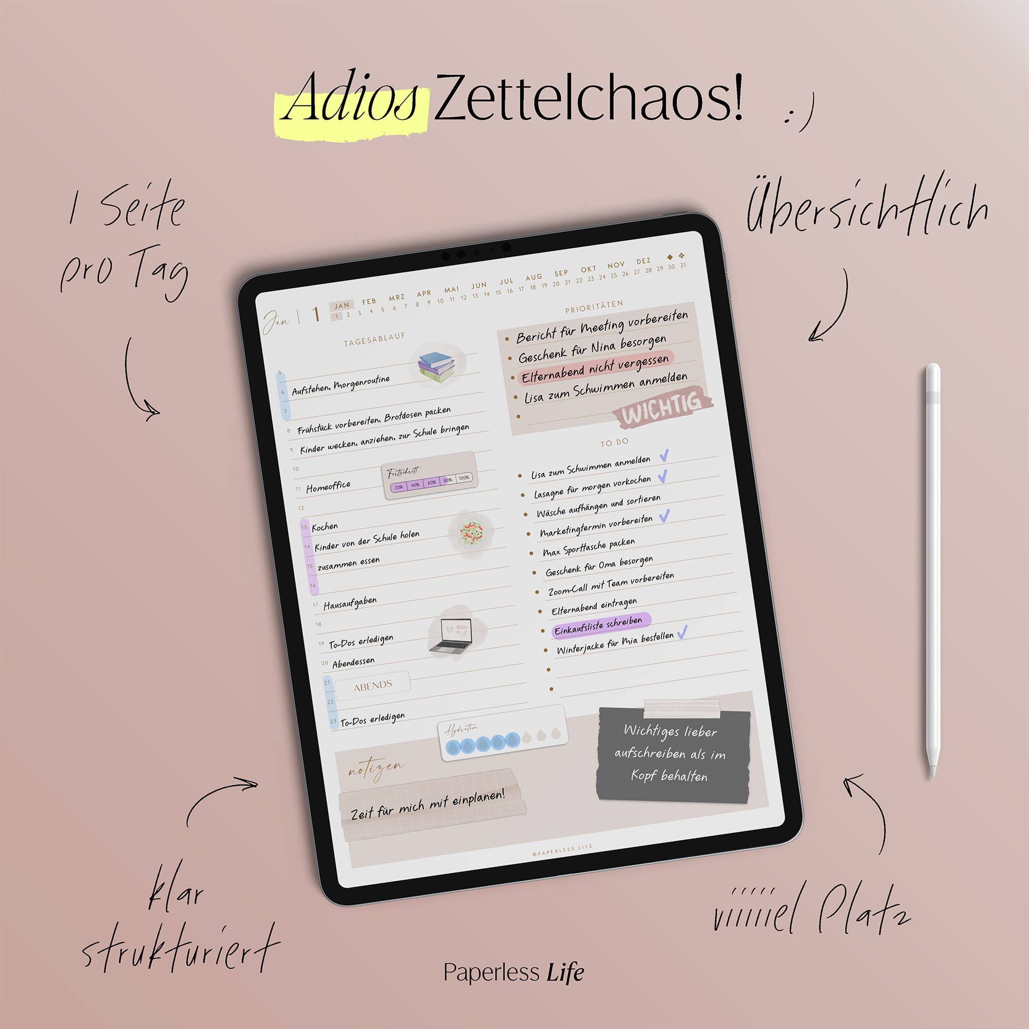 Digitaler To-Do-Planer | Aufgabenplaner