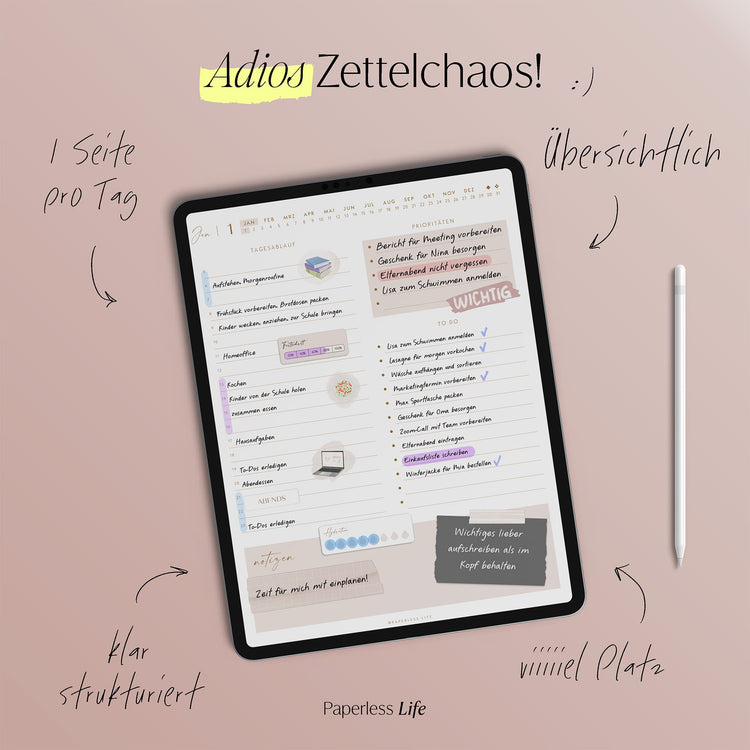 Digitaler To-Do-Planer | Aufgabenplaner