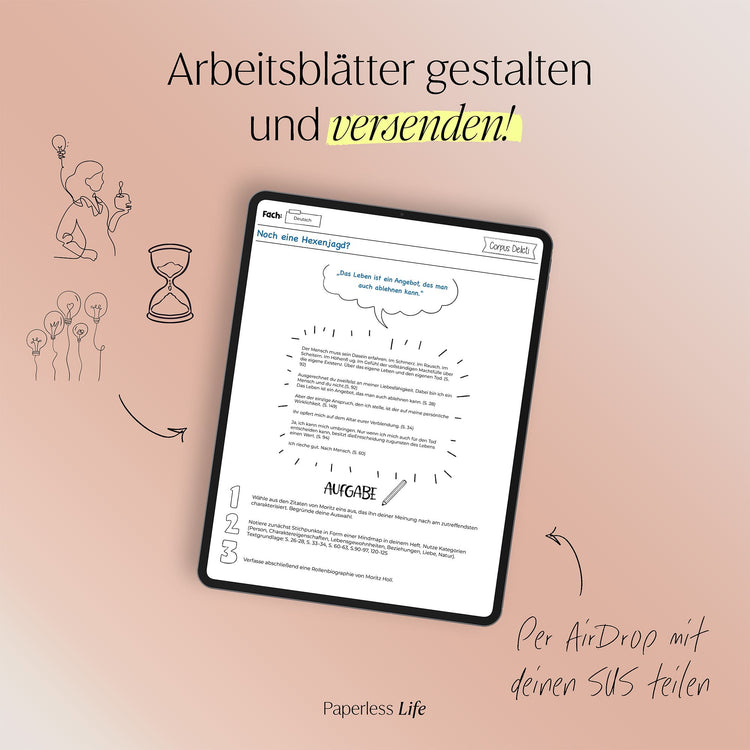 "Die Arbeitsblatt-Fabrik" - Digitale Sticker für die Gestaltung deiner Arbeitsblätter