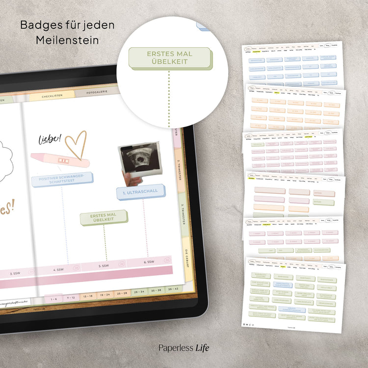 Digitales Schwangerschaftstagebuch
