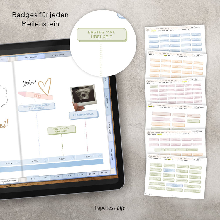 Digitales Schwangerschaftstagebuch