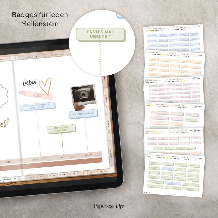 Digitales Schwangerschaftstagebuch