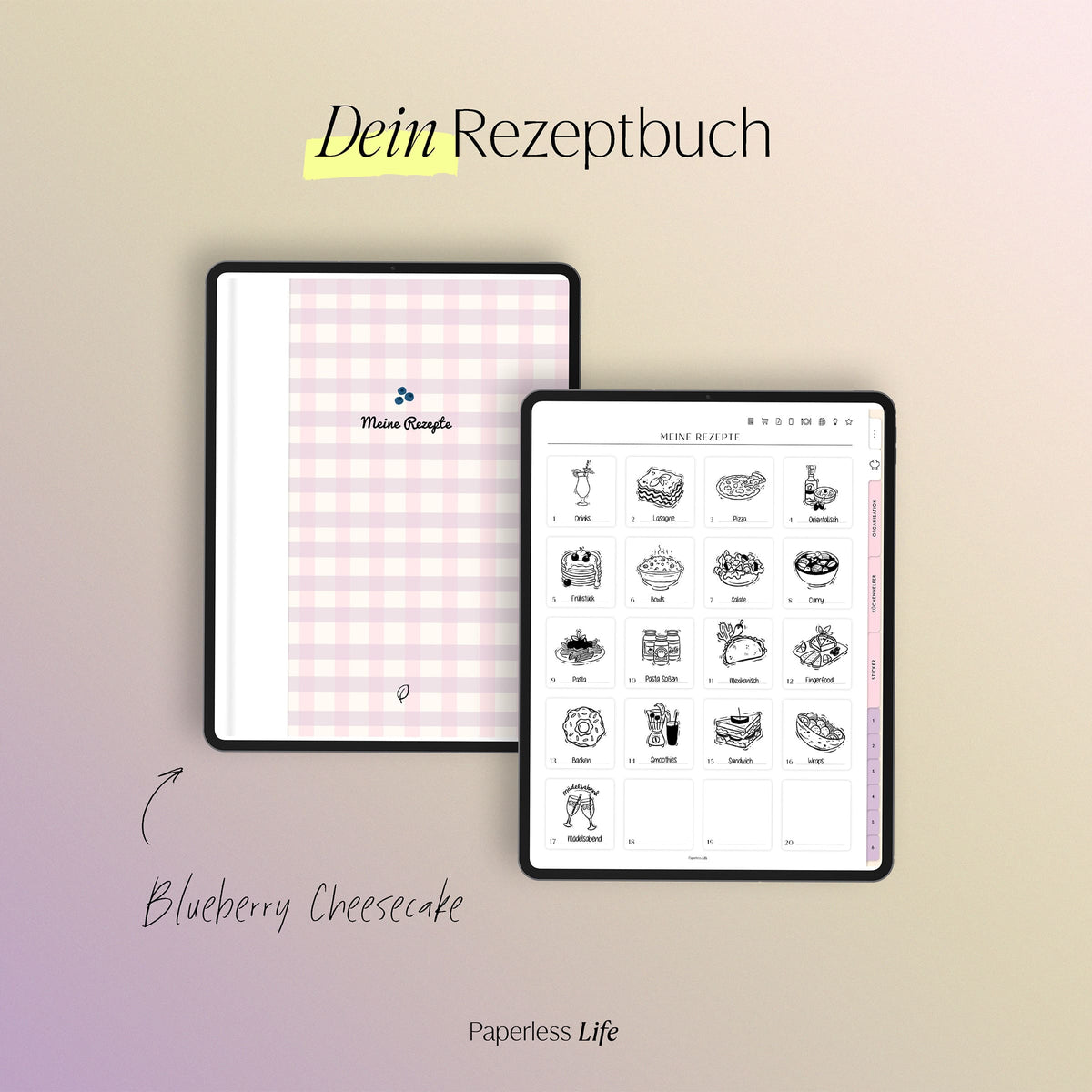 Digitales Rezeptbuch