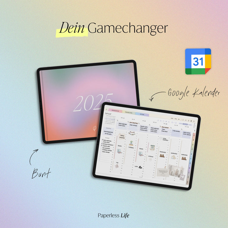 Digitaler Planer 2025 | Der Gamechanger