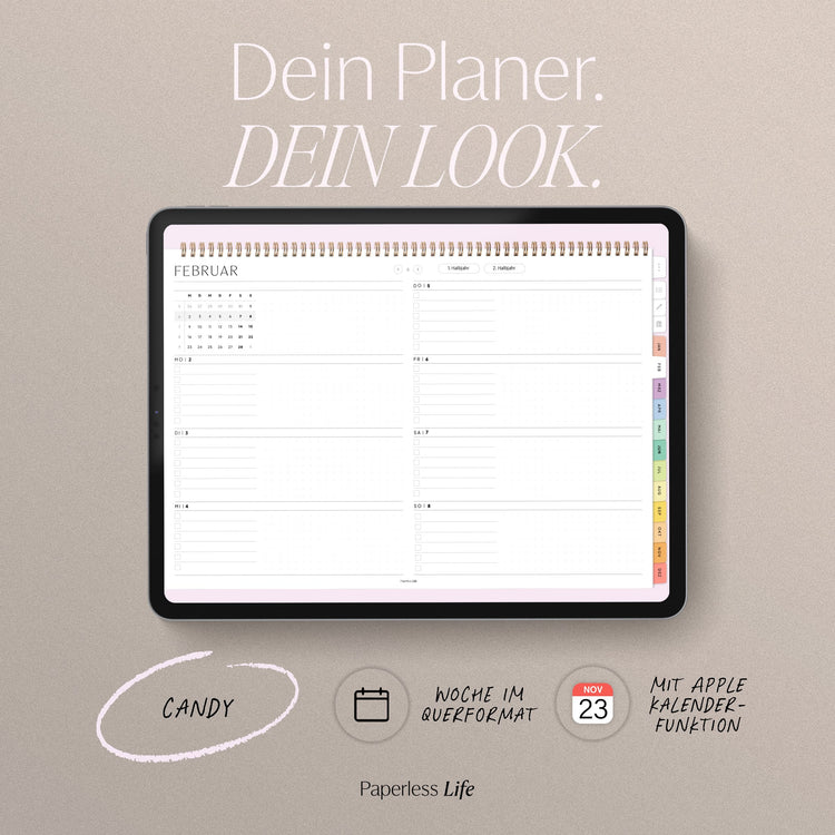 Digital Weekly Planner 2025