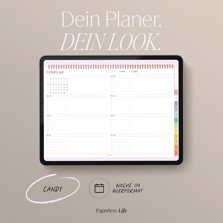 Digital Weekly Planner 2025