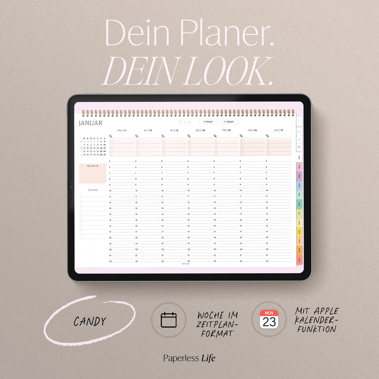 Digital Weekly Planner 2025