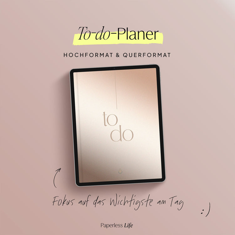 Digitaler To-Do-Planer | Aufgabenplaner