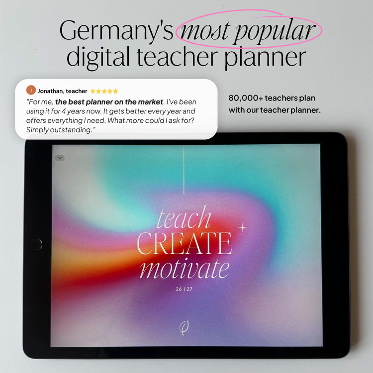 Digital Teacher Planner 2026 2027