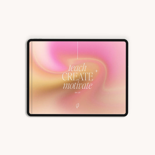 Digital Teacher Planner 2026 2027