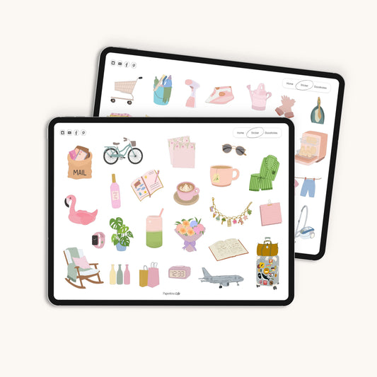 Digitale Sticker | Daily Essentials | Set 3
