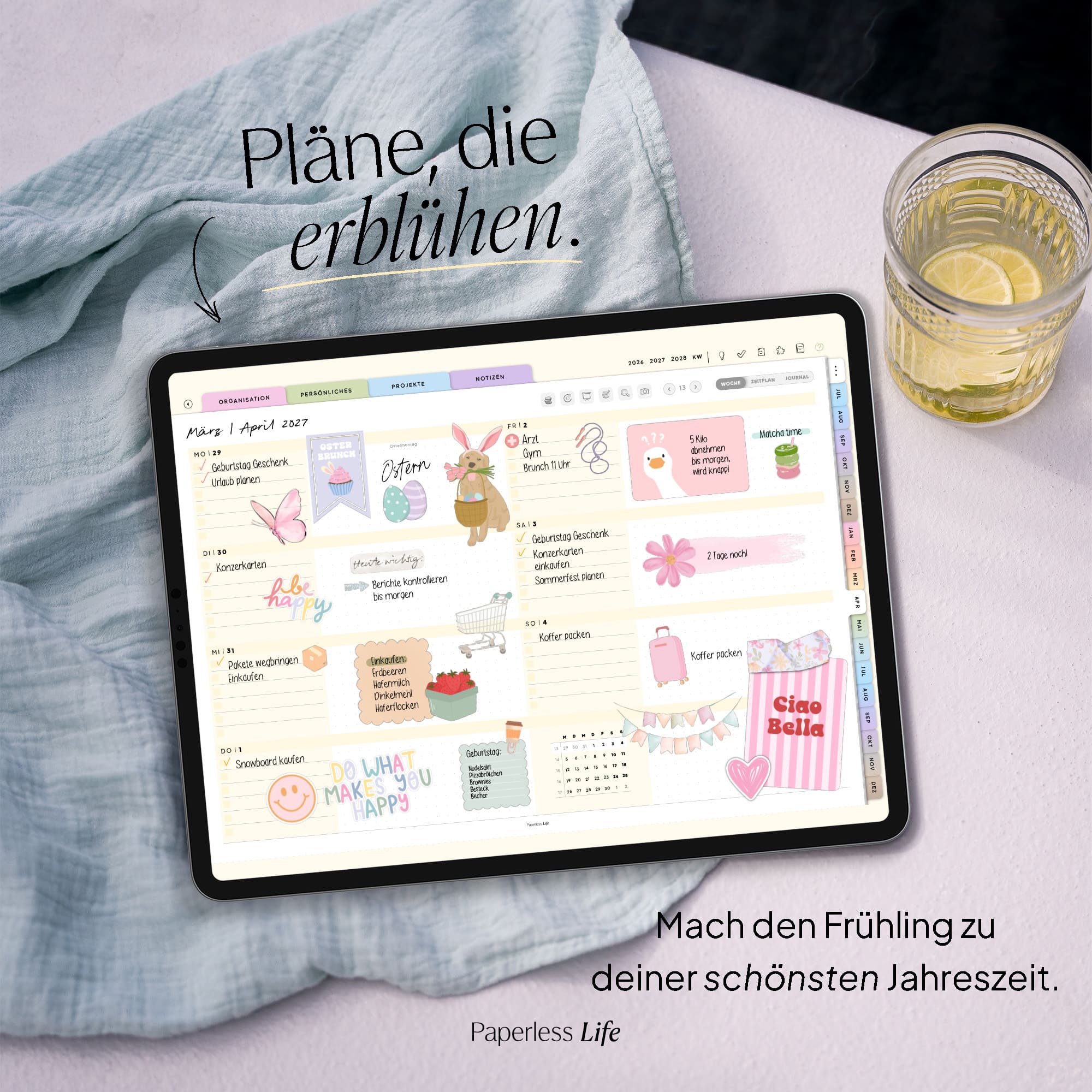 Digitale Sticker | Happy Spring 🌸