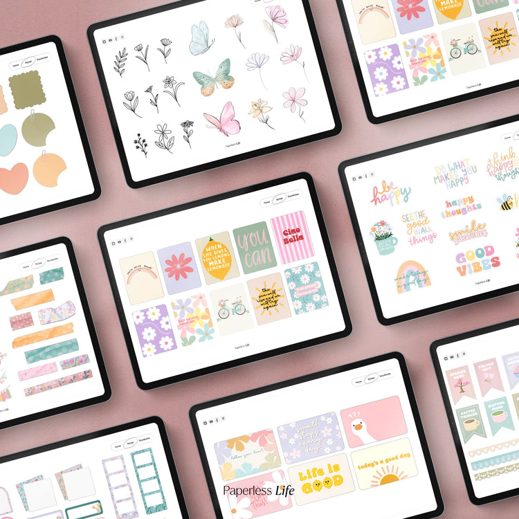 Digitale Sticker | Happy Spring 🌸
