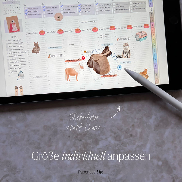 220 Digitale Sticker | Haustiere