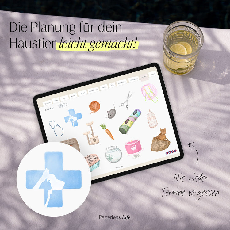 220 Digitale Sticker | Haustiere
