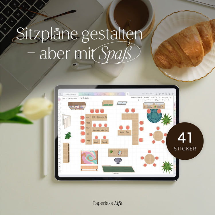Digitale Sticker | Sitzplan 2026