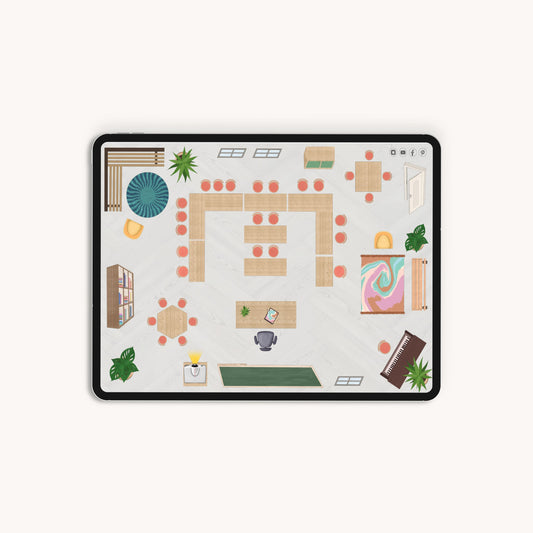 30+ seating plan stickers