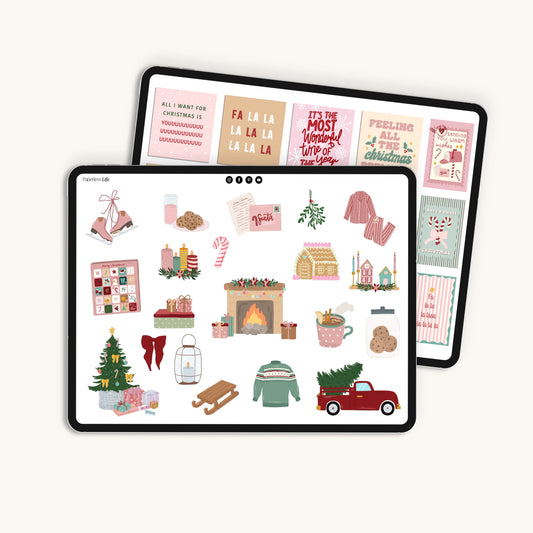 Digitale Sticker | Weihnachten "Merry Stickmas"