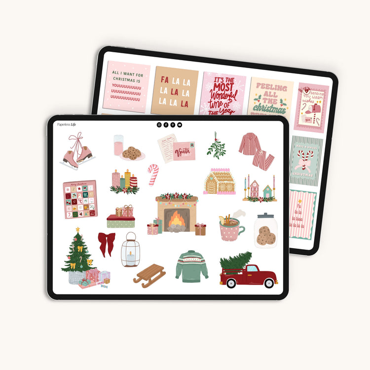 Digitale Sticker | Weihnachten "Merry Stickmas"