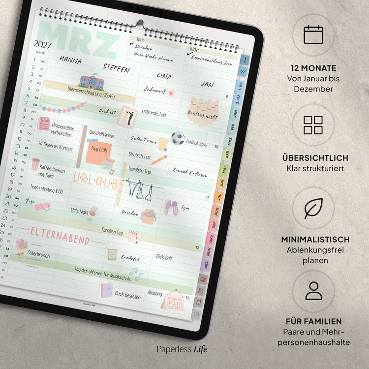 Digitaler Familienplaner 2027