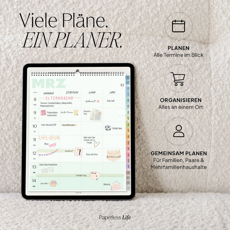 Digitaler Familienplaner 2027