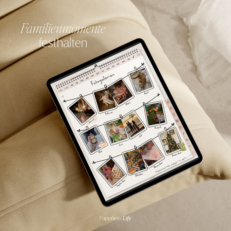 Digitaler Familienplaner 2026 | Wandkalender