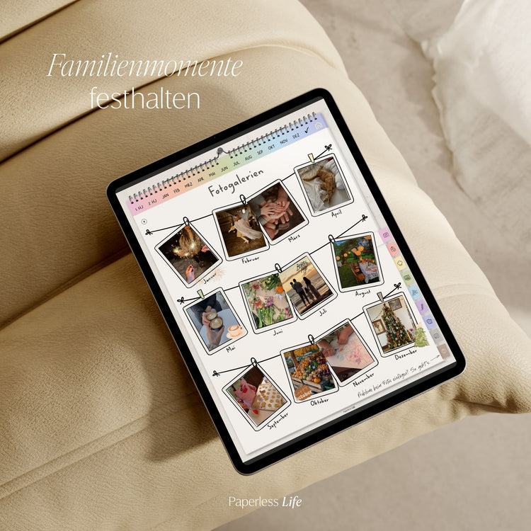 Digitaler Familienplaner 2026 | Wandkalender