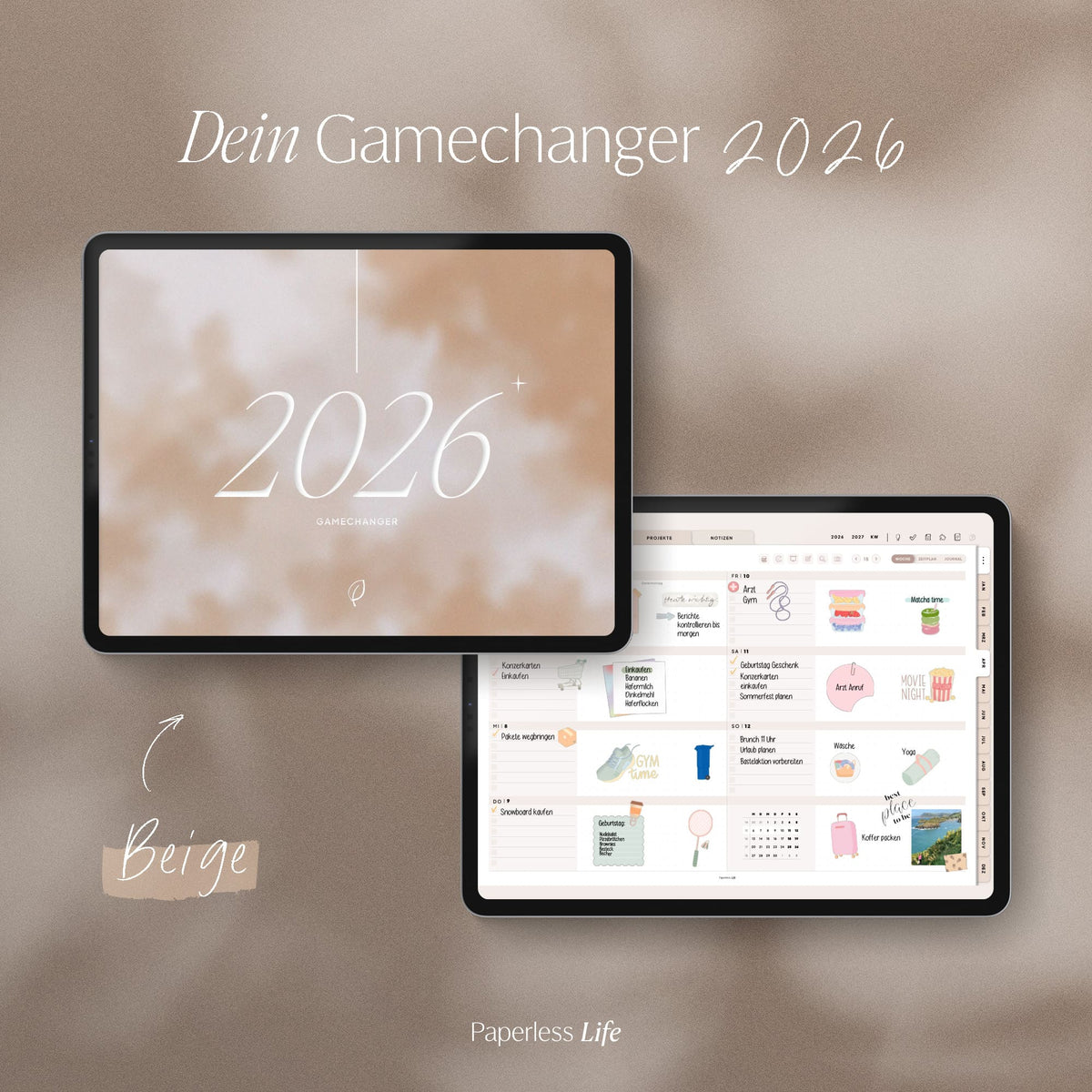 Digitaler Planer 2026 | Der Gamechanger