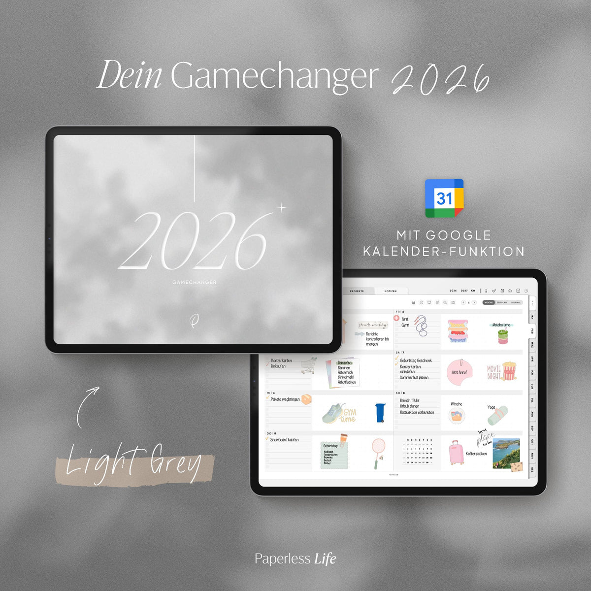 Digitaler Planer 2026 | Der Gamechanger