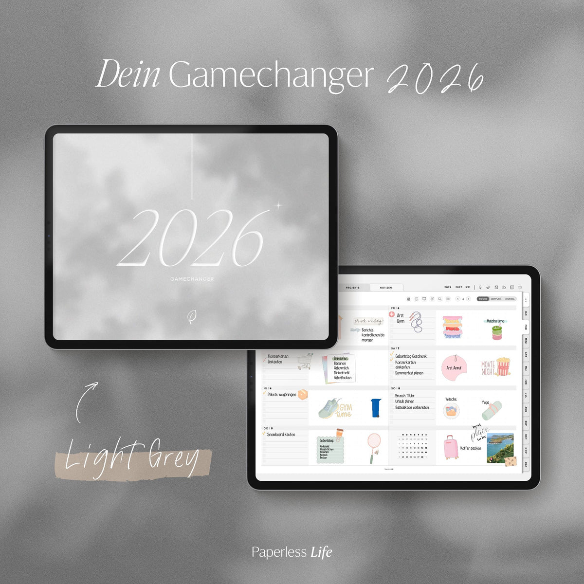 Digitaler Planer 2026 | Der Gamechanger