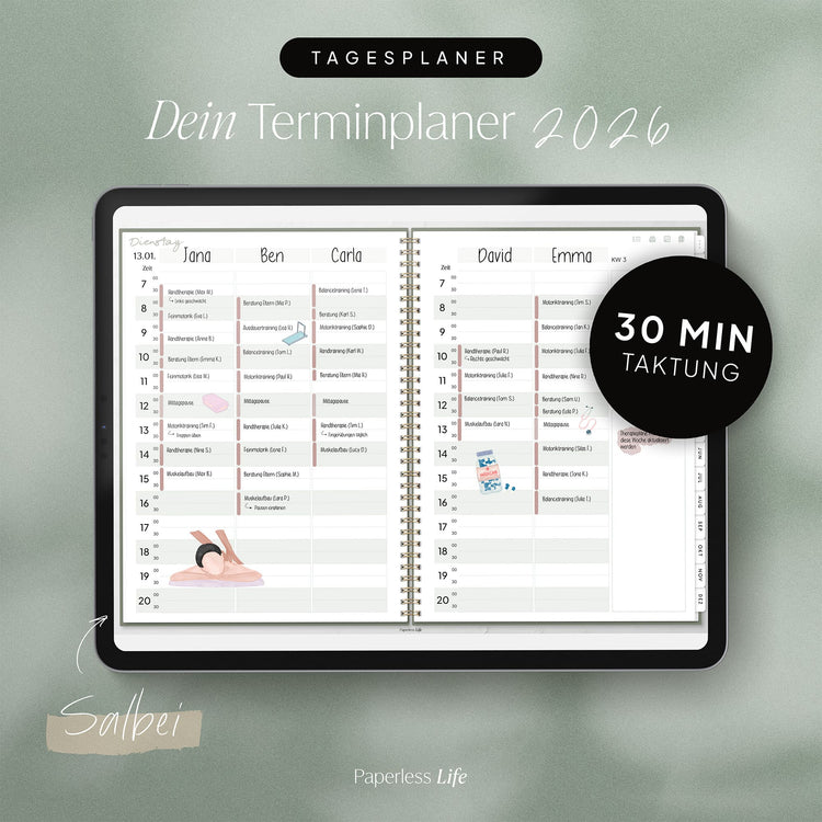 Digitaler Terminplaner 2026 | Für Solo-Selbstständige und kleine Teams