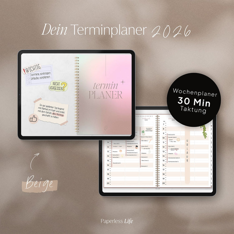 Digitaler Terminplaner 2026 | Für Solo-Selbstständige und kleine Teams
