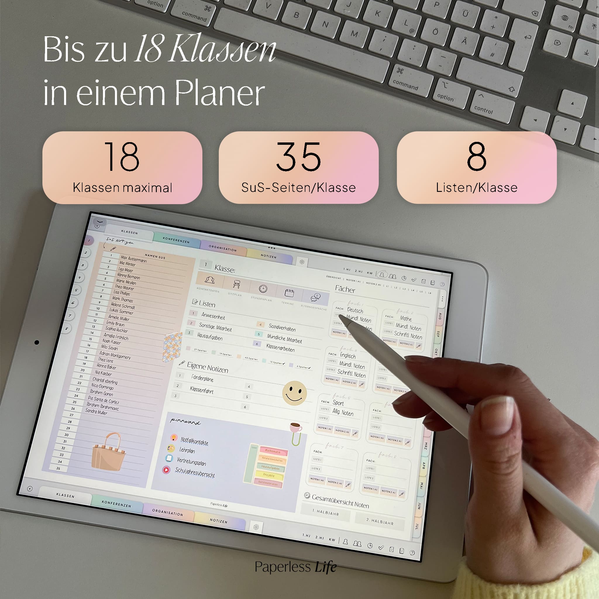 Digitaler Lehrerkalender Grundschule 26/27 "Der Gamechanger"