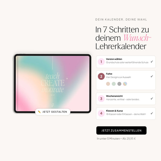 Lehrerkalender Konfigurator