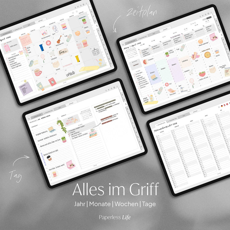 Digitales Starter-Bundle 2026 | Minimalist