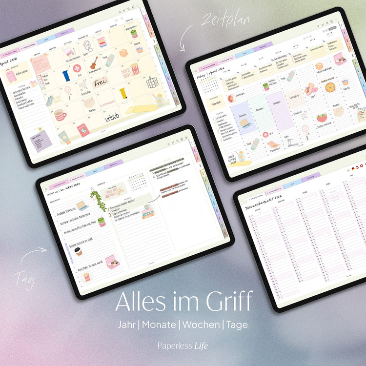 Digitales Starter-Bundle 2026 | Minimalist