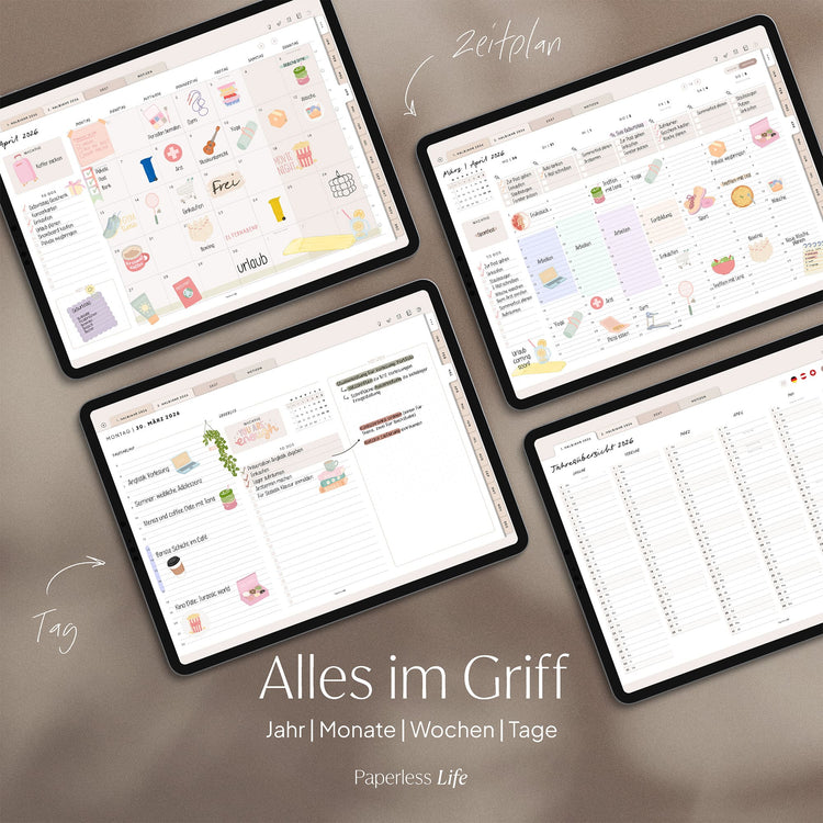 Digitales Starter-Bundle 2026 | Minimalist