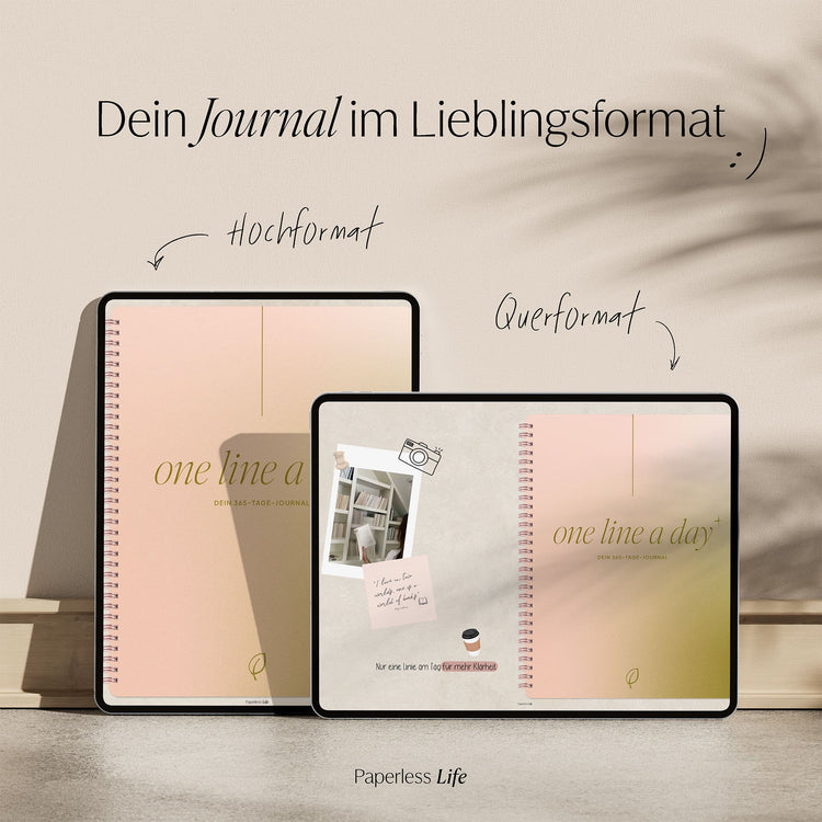 One Line a Day | 1‑Jahres‑Tagebuch