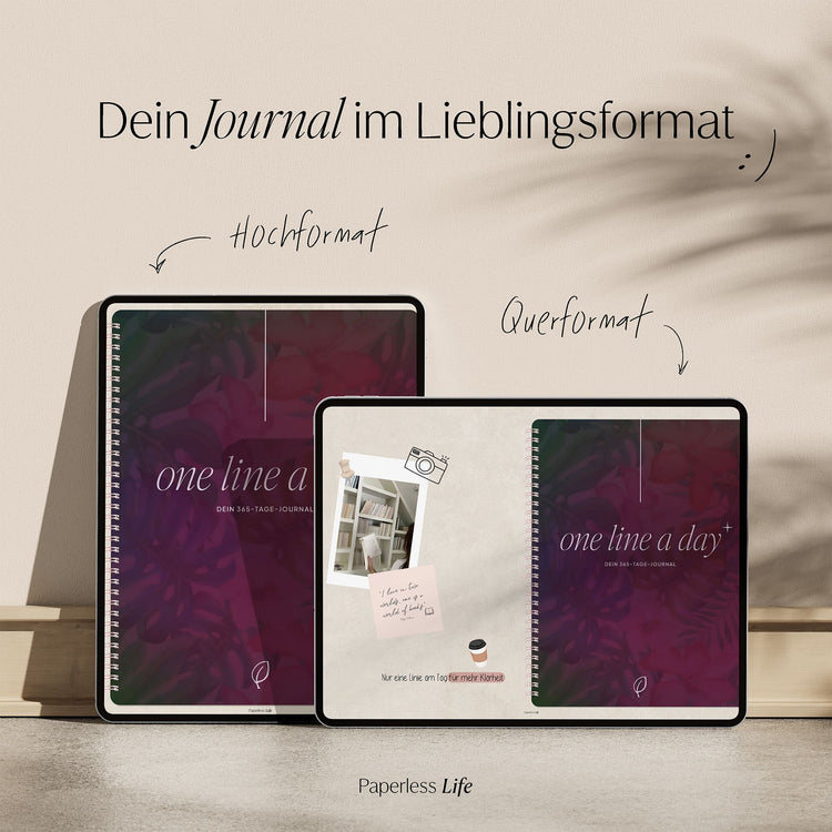 One Line a Day | 1‑Jahres‑Tagebuch