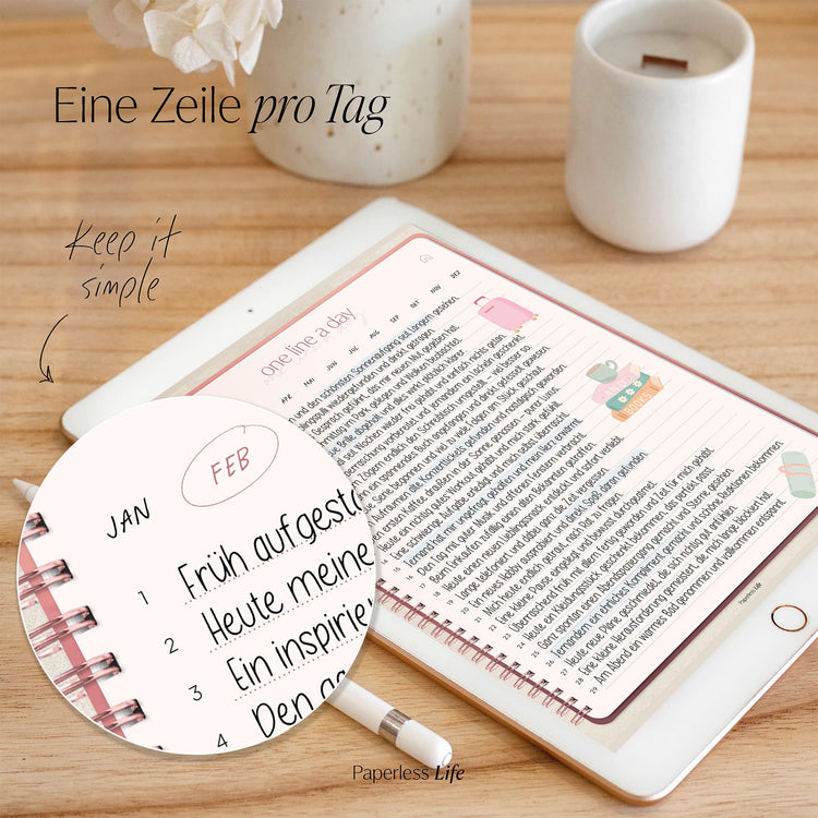One Line a Day | 1‑Jahres‑Tagebuch